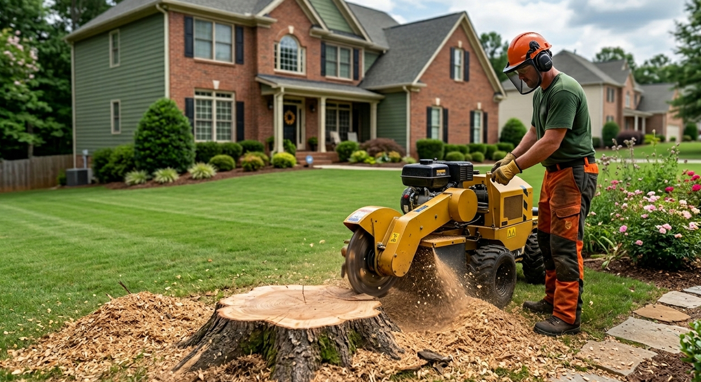 Stump Grinding | Discovery Tree Removal Atlanta